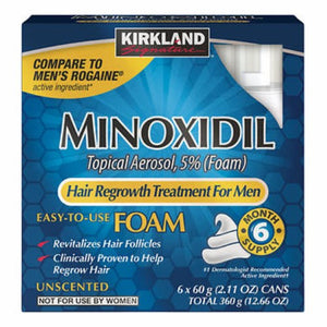 Kirkland Signature Hair Regrowth Treatment Minoxidil Foam