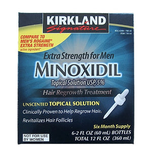 Kirkland Minoxidil 5% Extra Strength Hair Regrowth For Men